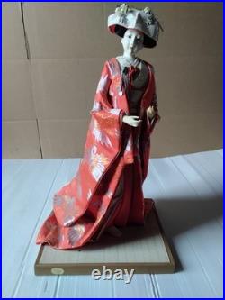 Vintage Japanese Yaegaki Doll Kimono Geisha Maiko Kabuto H22in