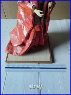 Vintage Japanese Yaegaki Doll Kimono Geisha Maiko Kabuto H22in
