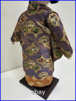 Vintage Japanese doll by Shiho, Tokugawa Ieyasu's childhood name Takechiyo, 45cm