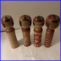 Vintage Kokeshi Doll Lot. 27 Old Pieces Traditional Japanese Art Collectibles