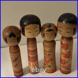 Vintage Kokeshi Doll Lot. 27 Old Pieces Traditional Japanese Art Collectibles