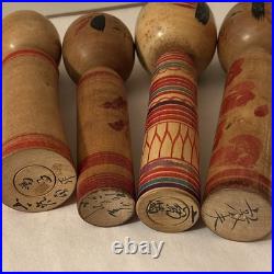 Vintage Kokeshi Doll Lot. 27 Old Pieces Traditional Japanese Art Collectibles