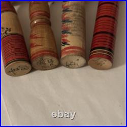 Vintage Kokeshi Doll Lot. 27 Old Pieces Traditional Japanese Art Collectibles