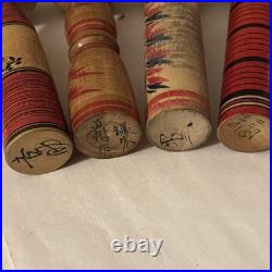 Vintage Kokeshi Doll Lot. 27 Old Pieces Traditional Japanese Art Collectibles