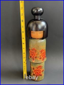 Vintage Kokeshi Wooden Doll Signed By Japanese Artist