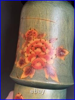 Vintage Kokeshi Wooden Doll Signed By Japanese Artist