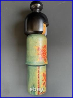 Vintage Kokeshi Wooden Doll Signed By Japanese Artist