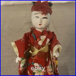 Vintage Kyugetsu Co. (Tokyo) Geisha Doll with Wigs & Original Box