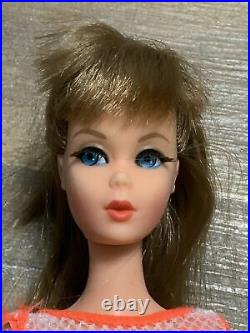 Vintage LIGHT BROWN TNT MOD Barbie With BOX #1160 VHTF Very Pretty