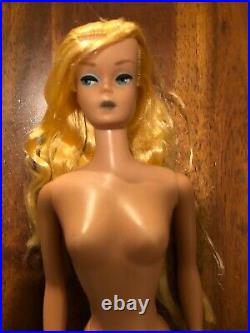Vintage Lemon Blonde Swirl Ponytail Barbie NM and GORGEOUS