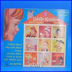 Vintage Liddle Kiddles BUNSON BURNIE Fireman Doll Unopened Mattel 1965 ON CARD