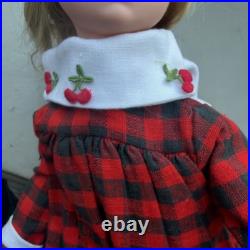Vintage Lonely Lisa 20 Big Eyed Doll by Royal Doll Co. 1964 3-1 Cherries Colar