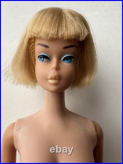 Vintage Long Hair American Girl Platinum Blonde Barbie Doll, Japan 1960s, LOOK