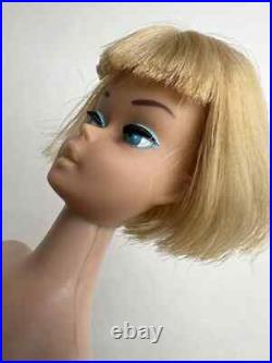 Vintage Long Hair American Girl Platinum Blonde Barbie Doll, Japan 1960s, LOOK
