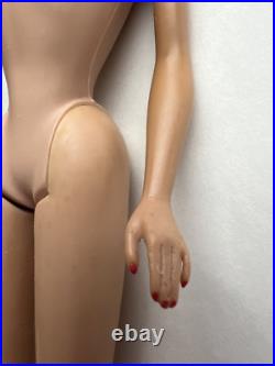Vintage Long Hair American Girl Platinum Blonde Barbie Doll, Japan 1960s, LOOK