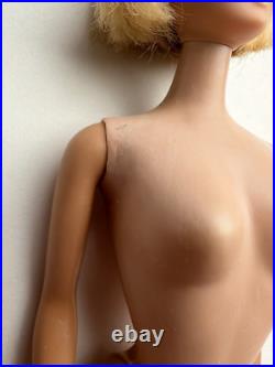 Vintage Long Hair American Girl Platinum Blonde Barbie Doll, Japan 1960s, LOOK