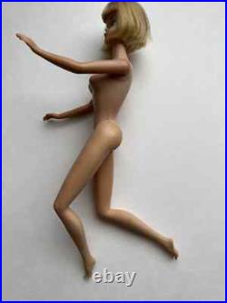 Vintage Long Hair American Girl Platinum Blonde Barbie Doll, Japan 1960s, LOOK