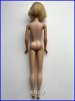 Vintage Long Hair American Girl Platinum Blonde Barbie Doll, Japan 1960s, LOOK