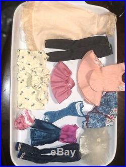 Vintage Lot 1960s Barbie /Ken /Midge Dolls Case Clothes Fashion Booklets Japan