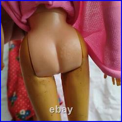 Vintage Lot Of Barbies And Other Dolls MARLO For Parts As Is