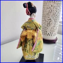 Vintage Lot of (4) Sukiyo Japanese Geisha Collectable Display Dolls 12-16 Tall Vintage Lot of (4) Sukiyo Japanese Geisha Collectable Display Dolls 12-16 Tall