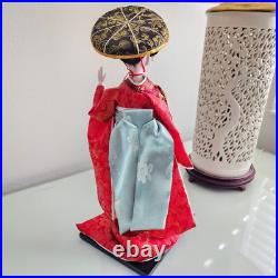 Vintage Lot of (4) Sukiyo Japanese Geisha Collectable Display Dolls 12-16 Tall Vintage Lot of (4) Sukiyo Japanese Geisha Collectable Display Dolls 12-16 Tall