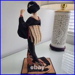 Vintage Lot of (4) Sukiyo Japanese Geisha Collectable Display Dolls 12-16 Tall Vintage Lot of (4) Sukiyo Japanese Geisha Collectable Display Dolls 12-16 Tall