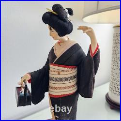 Vintage Lot of (4) Sukiyo Japanese Geisha Collectable Display Dolls 12-16 Tall Vintage Lot of (4) Sukiyo Japanese Geisha Collectable Display Dolls 12-16 Tall