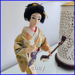 Vintage Lot of (4) Sukiyo Japanese Geisha Collectable Display Dolls 12-16 Tall Vintage Lot of (4) Sukiyo Japanese Geisha Collectable Display Dolls 12-16 Tall