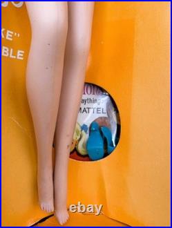 Vintage MIDGE Doll ASH BLONDE BENDABLE LEG ORIG BOX ACCESSORIES 1965 EXC BARBIE