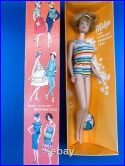 Vintage MIDGE Doll ASH BLONDE BENDABLE LEG ORIG BOX ACCESSORIES 1965 EXC BARBIE