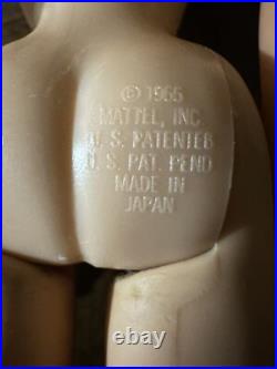 Vintage MOD TNT Barbie Doll Twist and Turn Waist Brunette Japan Swimsuit