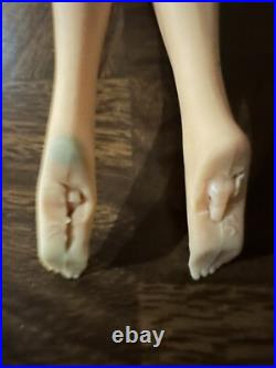 Vintage MOD TNT Barbie Doll Twist and Turn Waist Brunette Japan Swimsuit
