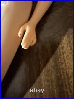 Vintage MOD TNT Barbie Doll Twist and Turn Waist Brunette Japan Swimsuit