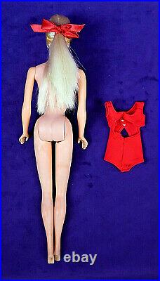 Vintage MOD TNT Platinum STACEY Barbie Friend EXC Great Hair Lashes Org SS BIN