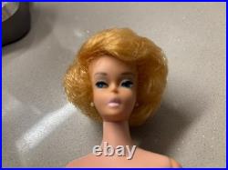 Vintage Marked 1958 Barbie Doll White Ginger Bubblecut #850 Excellent