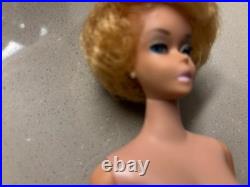 Vintage Marked 1958 Barbie Doll White Ginger Bubblecut #850 Excellent