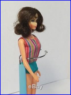 Vintage Marlo Flip TNT Barbie Doll, Brunette, Japan 1966 #1160
