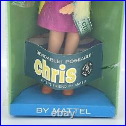 Vintage Mattel 1960s Tutti Blonde CHRIS Doll #3570 New In Sealed Box NRFB