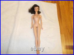 Vintage Mattel 1961 #5 Brunette Ponytail Barbie Doll BEAUTIFUL