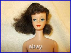 Vintage Mattel 1961 #5 Brunette Ponytail Barbie Doll BEAUTIFUL