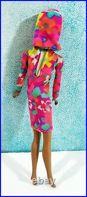 Vintage Mattel 1966 Twist N Turn Redhead Julia Japan Francie Label Dress & Hood
