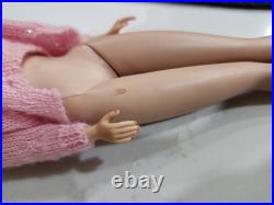Vintage Mattel #6 Ponytail Barbie In 1963 Dressed Doll Box Knitting Pretty #957