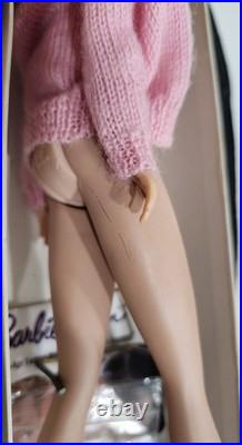 Vintage Mattel #6 Ponytail Barbie In 1963 Dressed Doll Box Knitting Pretty #957