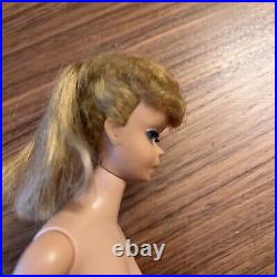 Vintage Mattel 850 #6 Blonde Ponytail Barbie Doll Japan