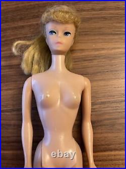 Vintage Mattel 850 #6 Blonde Ponytail Barbie Doll Japan