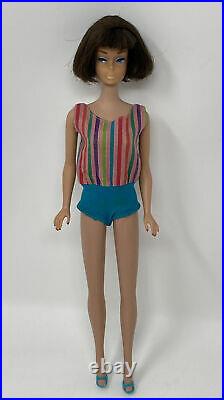 Vintage Mattel BRUNETTE Hair AMERICAN GIRL Barbie DOLL