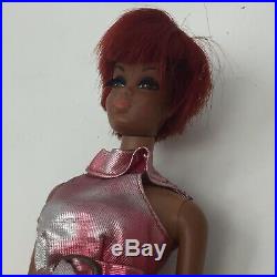 Vintage Mattel Barbie 1966 Francie Twist N Turn Doll With Outfit Made In Japan XX5