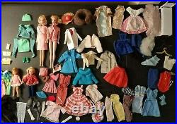 Vintage Mattel Barbie Doll lot. Clothes, Accessories. 1958/1965 Francie Tutti Midge