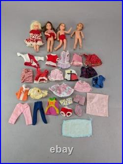 Vintage Mattel Barbie Sister Tutti & Todd Doll Lot Clothes